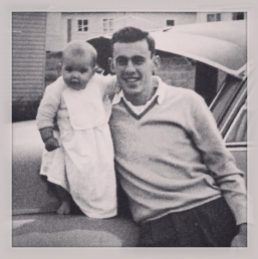 1960 with dad