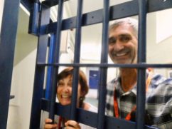 Our Cellfie in Shepton Mallet Prison