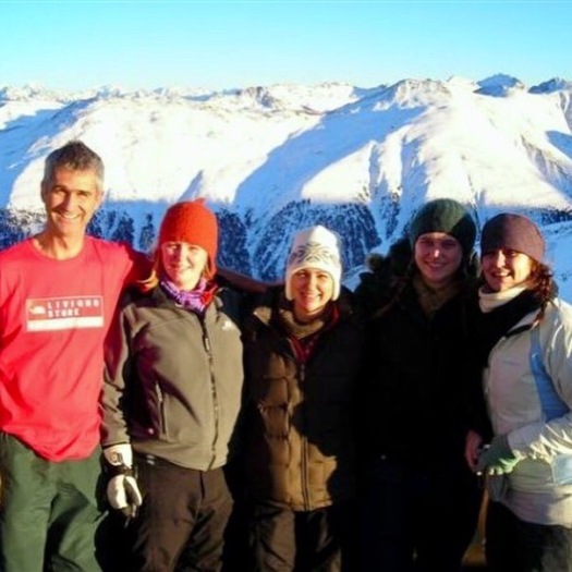 A white Christmas in Livigno in the Italian Alps with the family
